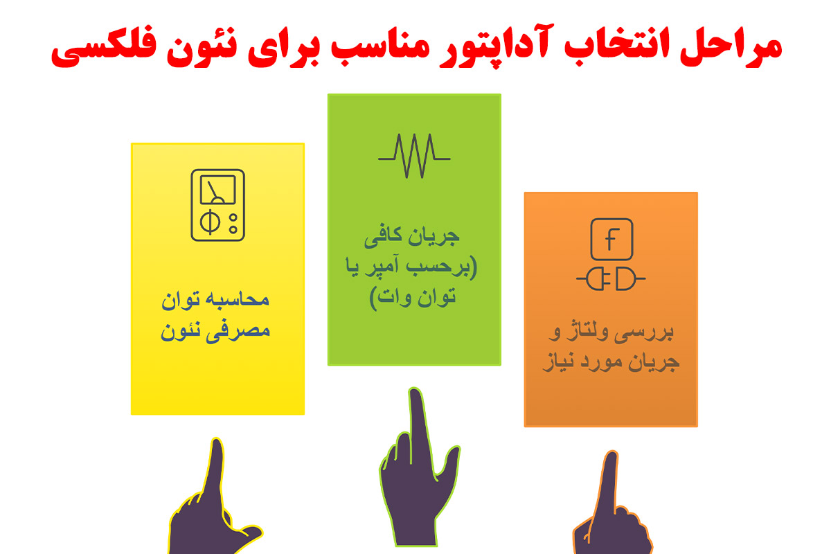 آداپتور مناسب برای نئون
