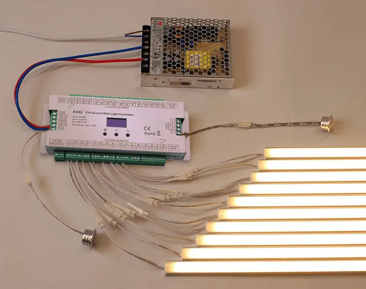 نصب کنترلر روشنایی راه پله