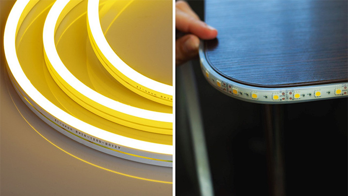 تفاوت‌های نئون فلکسی با نئون LED